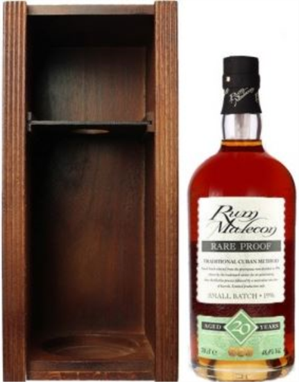 Image sur Malecon Rare Proof 20 Years Rum 48.4° 0.7L